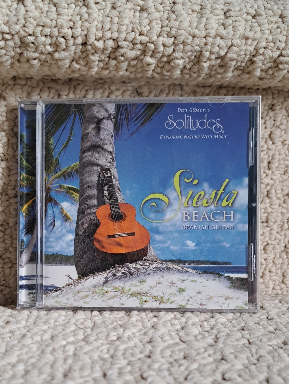 Dan Gibson's Solitudes Siesta Beach Spanish Guitar CD - New.